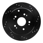 Dynamite Friction 633-59048R Disc Brake Rotor - Rear Right