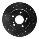 Dynamite Friction 633-63013L Disc Brake Rotor - Rear Left