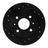 Dynamite Friction 633-67020L Disc Brake Rotor - Front Left