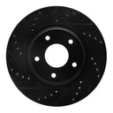 Dynamite Friction 633-67049L Disc Brake Rotor - Front Left