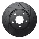 Dynamite Friction 633-67049R Disc Brake Rotor - Front Right