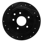 Dynamite Friction 633-67050L Disc Brake Rotor - Rear Left