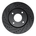Dynamic Friction 633-67056L Disc Brake Rotor - Front Left