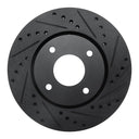 Dynamic Friction 633-67056R Disc Brake Rotor - Front Right