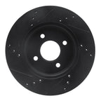 Dynamite Friction 633-67065R Disc Brake Rotor - Front Right