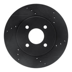 Dynamite Friction 633-67065R Disc Brake Rotor - Front Right