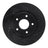 Dynamite Friction 633-67106R Disc Brake Rotor - Front Right