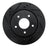 Dynamite Friction 633-67111L Disc Brake Rotor - Rear Left