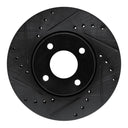 Dynamic Friction 633-67112L Disc Brake Rotor - Front Left