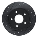 Dynamic Friction 633-67113L Disc Brake Rotor - Rear Left