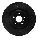 Dynamite Friction 633-68012R Disc Brake Rotor - Front Right