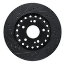 Dynamic Friction 633-72031L Disc Brake Rotor - Front Left