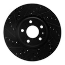 Dynamic Friction 633-73065L Disc Brake Rotor - Front Left