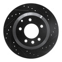Dynamic Friction 633-74048R Disc Brake Rotor - Rear Right