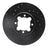 Dynamite Friction 633-76013L Disc Brake Rotor - Front Left