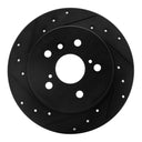 Dynamic Friction 633-76079L Disc Brake Rotor - Rear Left