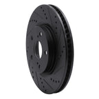 Dynamite Friction 633-76080R Disc Brake Rotor - Front Right