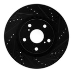 Dynamite Friction 633-76080R Disc Brake Rotor - Front Right