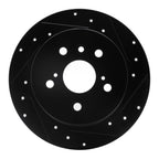 Dynamite Friction 633-76091R Disc Brake Rotor - Rear Right
