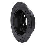 Dynamite Friction 633-76091R Disc Brake Rotor - Rear Right