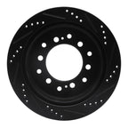 Dynamite Friction 633-76127L Disc Brake Rotor - Rear Left