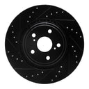 Dynamite Friction 633-76138L Disc Brake Rotor - Front Left