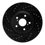 Dynamite Friction 633-76138L Disc Brake Rotor - Front Left