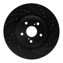 Dynamite Friction 633-76138R Disc Brake Rotor - Front Right