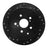 Dynamite Friction 633-76141L Disc Brake Rotor - Rear Left
