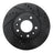 Dynamite Friction 633-80047R Disc Brake Rotor - Front Right