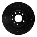 Dynamic Friction 633-80069R Disc Brake Rotor - Front Right