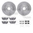 Dynamite Friction 6412-40076 Disc Brake Kit - Rear