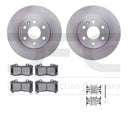 Dynamic Friction 6412-48136 Disc Brake Kit - Front