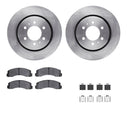 Dynamic Friction 6412-54266 Disc Brake Kit - Front