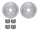 Dynamic Friction 6502-13138 Disc Brake Kit - Rear