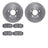 Dynamite Friction 6502-27064 Disc Brake Kit - Front