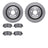 Dynamite Friction 6502-27328 Disc Brake Kit - Rear