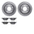 Dynamite Friction 6502-31298 Disc Brake Kit - Rear