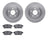 Dynamite Friction 6502-45169 Disc Brake Kit - Front