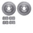 Dynamite Friction 6502-63317 Disc Brake Kit - Front