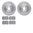 Dynamite Friction 6502-63464 Disc Brake Kit - Front