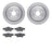 Dynamite Friction 6502-63496 Disc Brake Kit - Rear