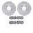 Dynamite Friction 6502-63502 Disc Brake Kit - Front