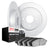 Dynamite Friction 6502-67000 Disc Brake Kit - Rear