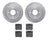 Dynamite Friction 6502-67157 Disc Brake Kit - Rear