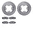 Dynamite Friction 6502-67266 Disc Brake Kit - Front