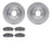 Dynamite Friction 6502-67450 Disc Brake Kit - Front