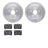 Dynamite Friction 6502-75089 Disc Brake Kit - Rear