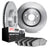 Dynamite Friction 6502-75119 Disc Brake Kit - Front