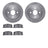 Dynamite Friction 6502-76106 Disc Brake Kit - Front